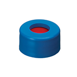 Short-Cap (blue) with Septa PTFE/Silicone/PTFE, pk.100